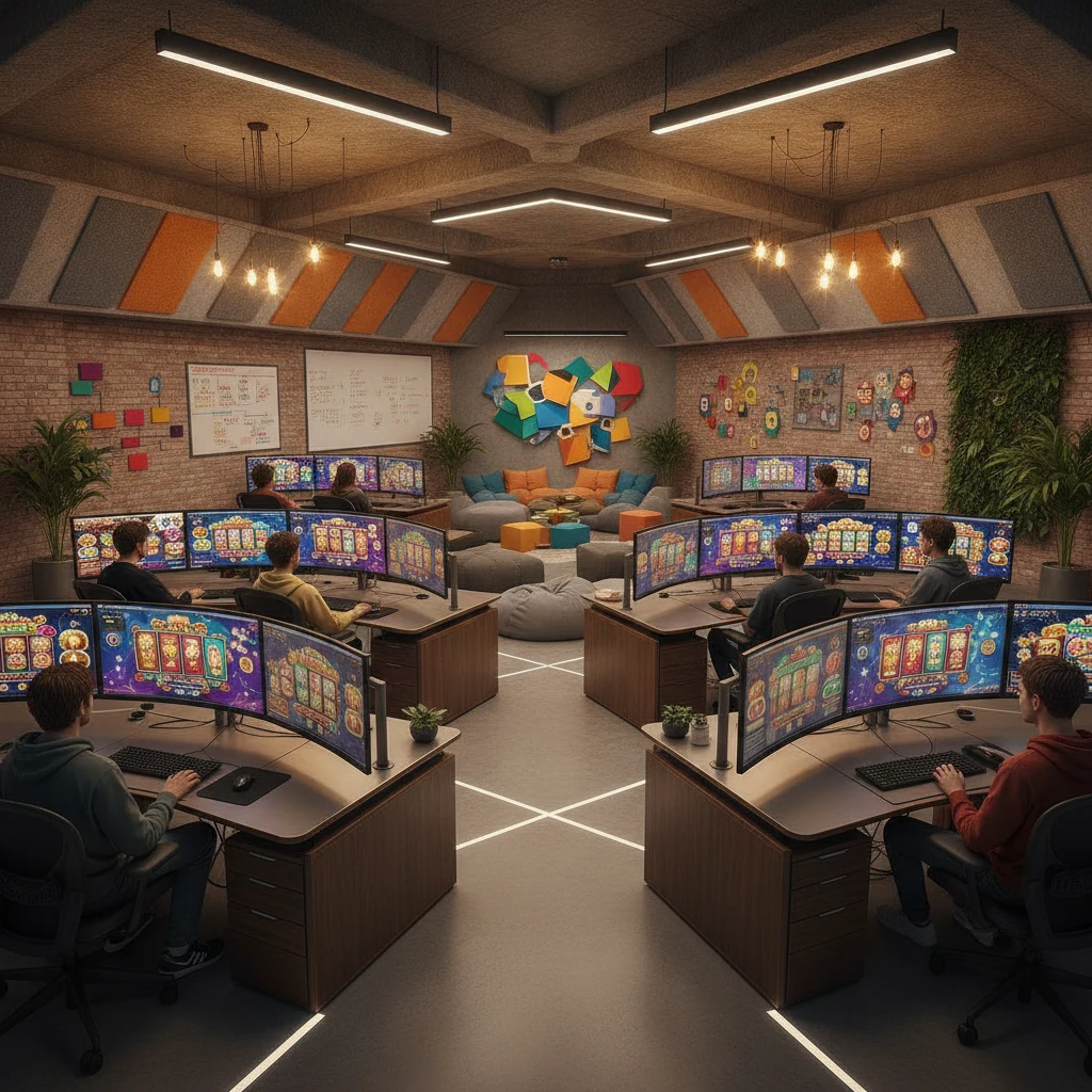 BonusWaiting game development studio workspace